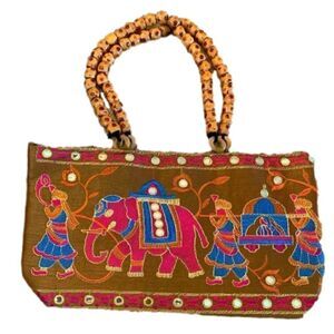 Embroidered Bag from India NWOT‎